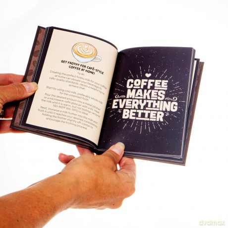 Home Is Where The Good Coffee Is: Coffee Gift Book - Bee Three Books [KSIĄŻKA]