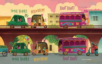 Honk Honk, Beep Beep, Putter Putt - Rukhsana Khan [KSIĄŻKA]