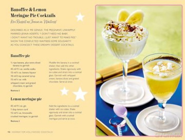 Hooray for Hollywood Cocktails!: 50 legendary drinks inspired by Tinseltown's biggest stars - Katherine Bebo [KSIĄŻKA]