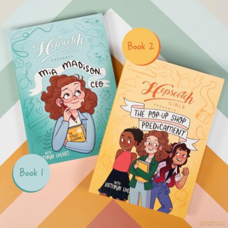 Hopscotch Girls Presents: The Pop-Up Shop Predicament (Volume 2) - Hopscotch Girls [KSIĄŻKA]