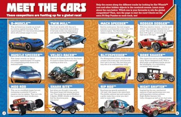 Hot Wheels: The Big Race: The Official Hot Wheels Search and Find Book - Hot Wheels [KSIĄŻKA]