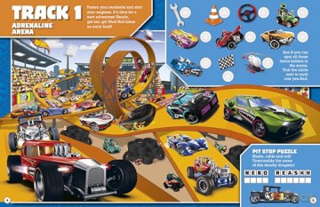 Hot Wheels: The Big Race: The Official Hot Wheels Search and Find Book - Hot Wheels [KSIĄŻKA]
