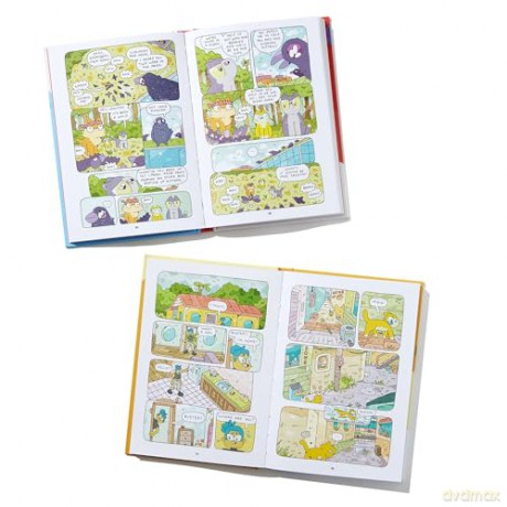 Housecat Trouble: Meow and Again Boxed Set: Housecat Trouble, Lost and Found (A Graphic Novel Boxed Set) - Mason Dickerson [KSIĄŻKA]