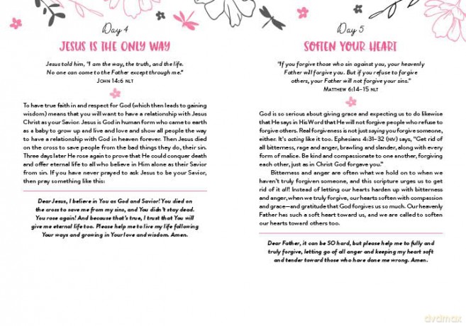 How God Grows a Girl of Wisdom and Grace: Daily Devotions and Prayers - Joanne Simmons [KSIĄŻKA]