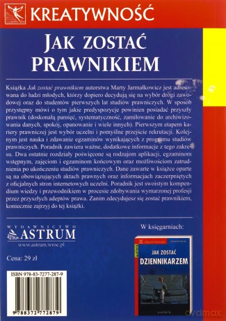 Jak zostać prawnikiem - Marta Jarmałkowicz [KSIĄŻKA]