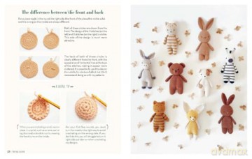 How to Crochet Cute Animals: A Step-by-step Guide with 15 Patterns - Laurence Jourdan [KSIĄŻKA]