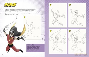 How to Draw Batman Manga! (Manga Drawing with DC) - Christopher Harbo [KSIĄŻKA]