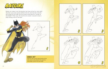 How to Draw Batman Manga! (Manga Drawing with DC) - Christopher Harbo [KSIĄŻKA]
