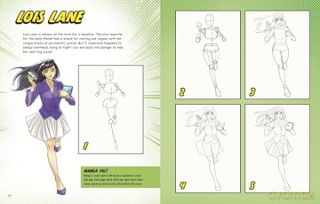 How to Draw Superman Manga! (Manga Drawing with DC) - Christopher Harbo [KSIĄŻKA]