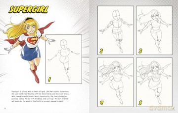 How to Draw Superman Manga! (Manga Drawing with DC) - Christopher Harbo [KSIĄŻKA]