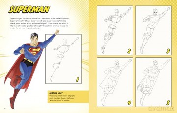 How to Draw Superman Manga! (Manga Drawing with DC) - Christopher Harbo [KSIĄŻKA]