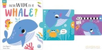 How Wide is a Whale (Slide and Seek - Multi-Stage Pull Tab Books) - Lisa Regan [KSIĄŻKA]