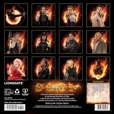 Hunger Games 2025 Wall [KSIĄŻKA]