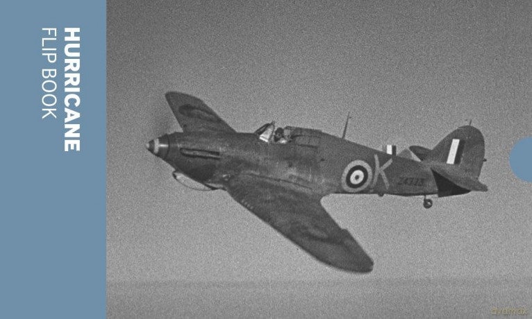 Hurricane Flip Book - Imperial War Museum [KSIĄŻKA]
