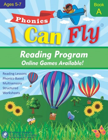 I Can Fly Reading Program with Online Games, Book A: Orton-Gillingham Based Reading Lessons for Young Students Who Struggle with Reading and May Have Dyslexia: 1 (Reading Program Ages 5-7) - Cheryl Orlassino [KSIĄŻKA]