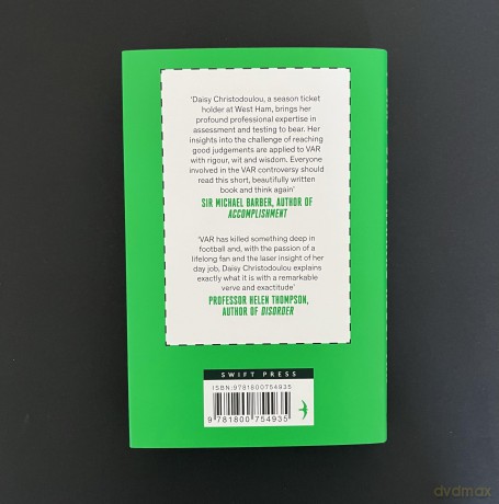 I Can't Stop Thinking About VAR: Forward by Jonathan Wilson - Daisy Christodoulou [KSIĄŻKA]