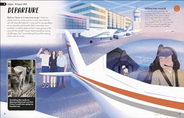 I Flew Around the World: The True Story of a Young Female Pilot's Record-Breaking Flight - Zara Rutherford [KSIĄŻKA]