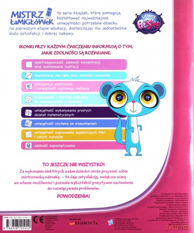 Mistrz łamigłówek. Littlest Pet Shop [KSĄŻKA]