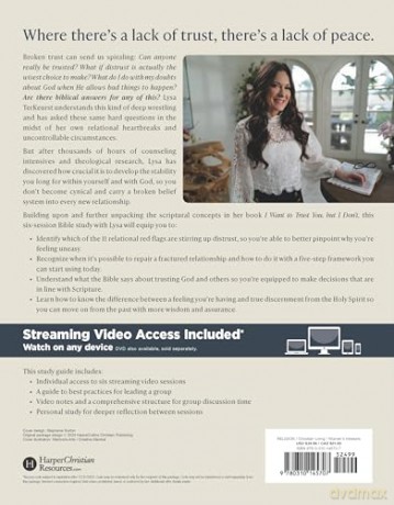 I Want to Trust You, but I Don't Bible Study Guide plus Streaming Video: Moving Forward When You're Skeptical of Others, Afraid of What God Will Allow, and Doubtful of Your Own Discernment - Lysa TerKeurst [KSIĄŻKA]