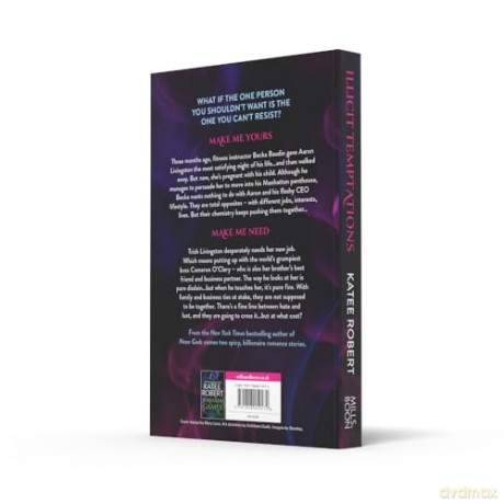 Illicit Temptations: From the author of TikTok sensation Neon Gods comes two spicy, billionaire, opposites attract romances to read in 2024! - Katee Robert [KSIĄŻKA]