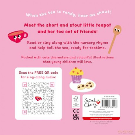 I'm a Little Teapot (Sing-Along Nursery Rhymes): 2 (Little Library of Sing-Along Nursery Rhymes) - Kevin Payne [KSIĄŻKA]