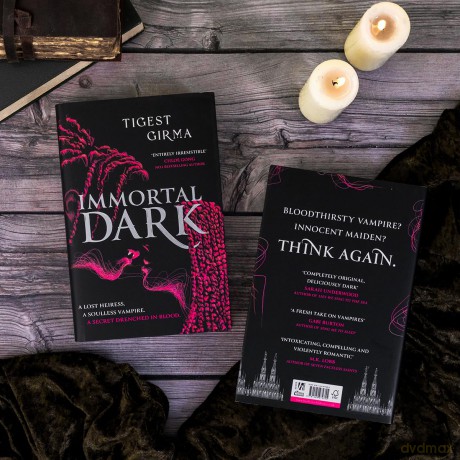 Immortal Dark: THE NUMBER ONE NEW YORK TIMES BESTSELLER (Immortal Dark Trilogy) - Tigest Girma [KSIĄŻKA]