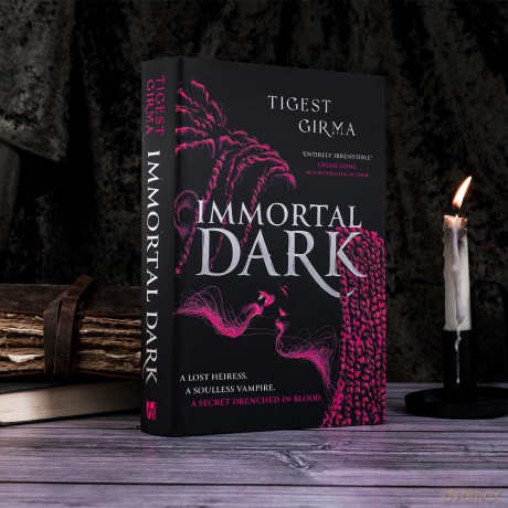 Immortal Dark: THE NUMBER ONE NEW YORK TIMES BESTSELLER (Immortal Dark Trilogy) - Tigest Girma [KSIĄŻKA]