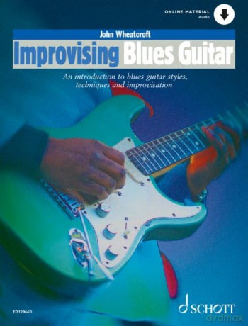 Improvising Blues Guitar: Une introduction aux différents styles et techniques et a l'improvisation de la guitare blues (angl.). guitar. - John Wheatcroft [KSIĄŻKA]
