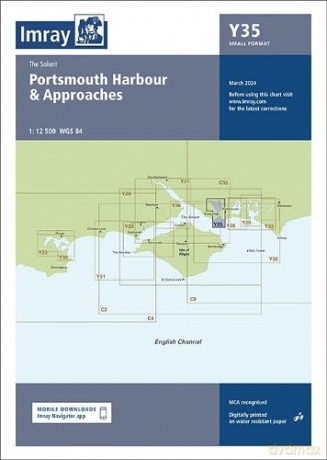 Imray Chart Y35: Portsmouth Harbour and Approaches (Small Format) (Y Charts) - Imray [KSIĄŻKA]