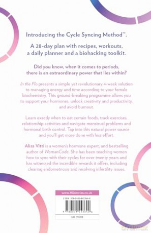 In the FLO: Work with your menstrual cycle and not against it using this life-changing self-help guide to cycle syncing - new in paperback for 2024! - Alisa Vitti [KSIĄŻKA]