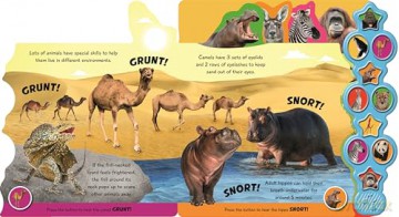 Incredible Animals (My First Tabbed Sound Book) - Igloo Books [KSIĄŻKA]