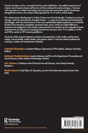 Indian Cinema Today and Tomorrow: Infrastructure, Aesthetics, Audiences - S. V. Srinivas [KSIĄŻKA]