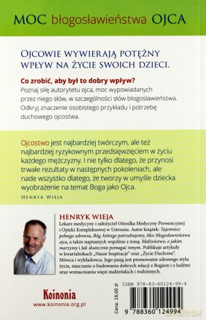 Moc błogosławieństwa ojca [KSĄŻKA]