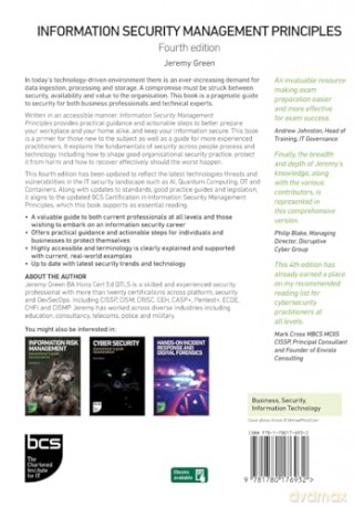 Information Security Management Principles - Jeremy Green [KSIĄŻKA]
