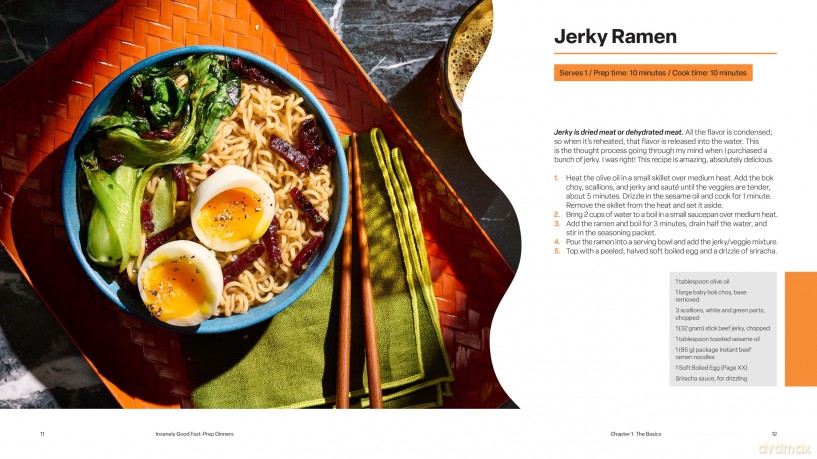 Insanely Good Ramen Meals: The Ramen King Ivan Cookbook - Ivan McCombs [KSIĄŻKA]