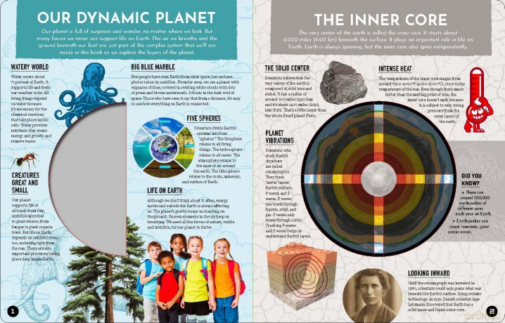 Inside Out Earth: Look Inside (and Outside) Our Amazing Planet (Inside Out, Chartwell) - Editors of Chartwell Books [KSIĄŻKA]