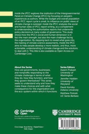 Inside the IPCC: How Assessment Practices Shape Climate Knowledge (Organizational Response to Climate Change: Businesses, Governments) - Jessica Leigh O'Reilly [KSIĄŻKA]