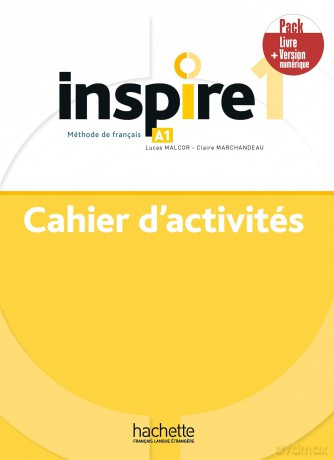 Inspire: Cahier d'activites A1 + version numerique - Lucas Malcor [KSIĄŻKA]