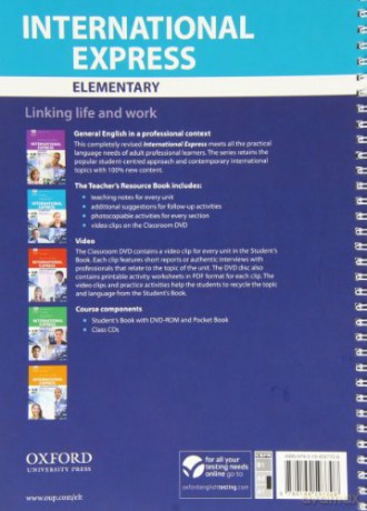 International Express: Elementary: Teacher's Resource Book with DVD - Angela Buckingham [KSIĄŻKA]