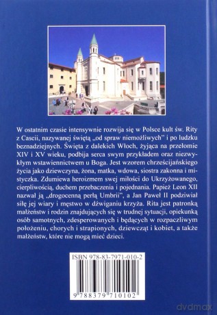 Modlitewnik czcicieli św. Rity [KSĄŻKA]