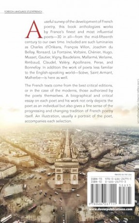 Introduction to French Poetry: A Dual-Language Book (Dover Dual Language French) - Stanley Appelbaum [KSIĄŻKA]