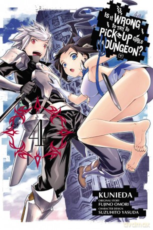 Is It Wrong to Try to Pick Up Girls in a Dungeon, Vol. 4 (manga) (IS WRONG PICK UP GIRLS DUNGEON GN) - Fujino Omori [KSIĄŻKA]