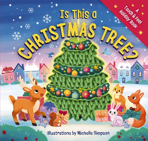 Is This a Christmas Tree: A Holiday Touch-and-Feel Book - Amanda Sobotka [KSIĄŻKA]