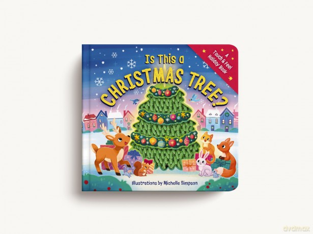 Is This a Christmas Tree: A Holiday Touch-and-Feel Book - Amanda Sobotka [KSIĄŻKA]
