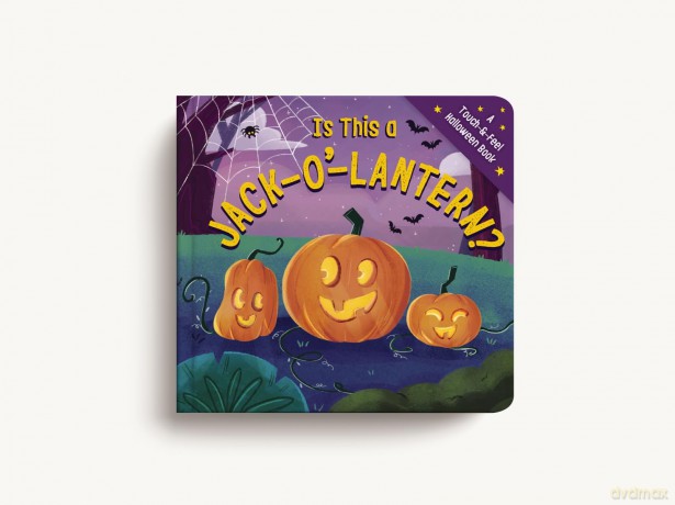 Is This a Jack-O'-Lantern: A Touch and Feel Halloween Book - Amanda Sobotka [KSIĄŻKA]