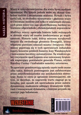 Modlitwa mieczy. Opowieści o obrońcach wiary [KSĄŻKA]