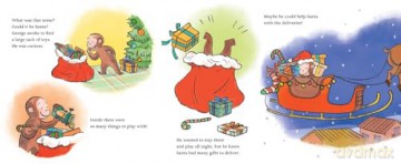 It's Christmas, Curious George! - H. A. Rey [KSIĄŻKA]