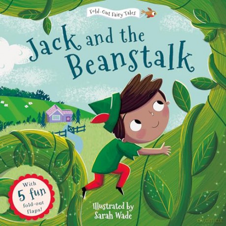 Jack and the Beanstalk (Fold-Out Fairy Tales): 4 (Traditional Fold-Out Fairy Tales) [KSIĄŻKA]