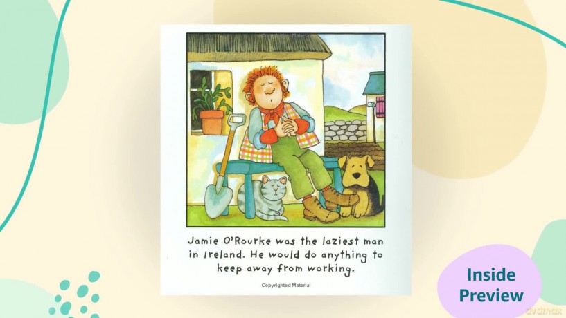 Jamie O'Rourke and the Big Potato: An Irish Folktale - Tomie dePaola [KSIĄŻKA]