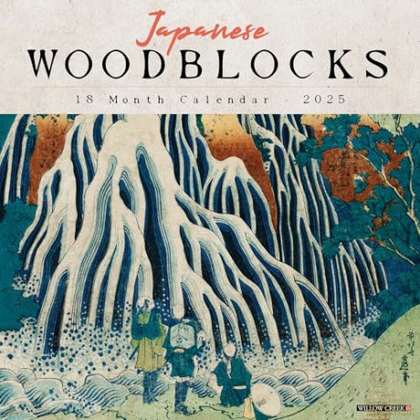Japanese Woodblocks 2025 Wall [KSIĄŻKA]